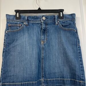 Gap Jean mini  skirt